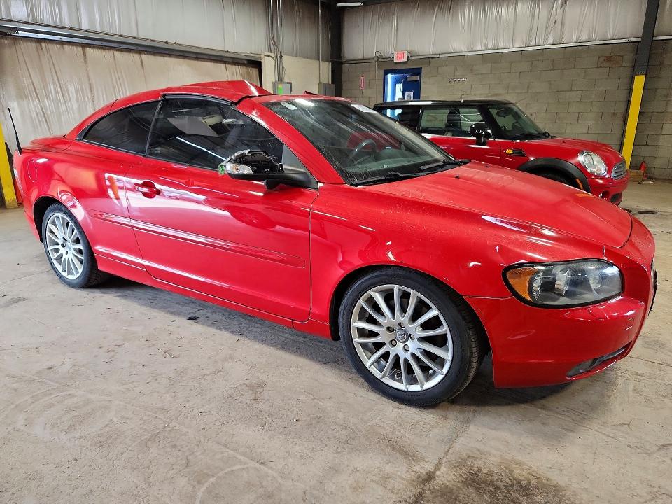 2008 Volvo C70 VIN YV1MC67278J049361 COPART salvage auction — ROOF, PA - CERTIFICATE OF SALVAGE, sold $425 on 2026-08-05 (photo 4)