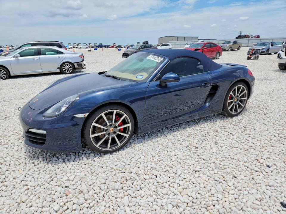 2014 Porsche Boxster VIN WP0CB2A85EK140113 — COPART salvage auction photo