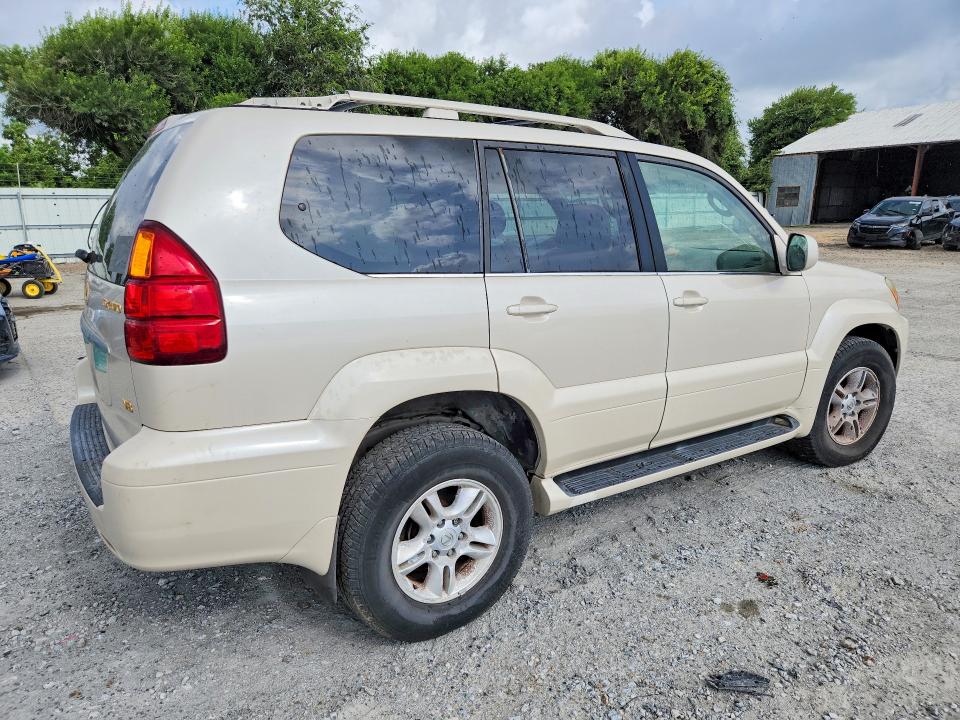 2003 Lexus Gx 470 VIN JTJBT20X930014313 COPART salvage auction — MECHANICAL, Tx - Certificate Of Title (P), sold $3,800 on 2026-07-28 (photo 3)
