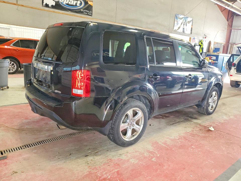 2012 Honda VIN 5FNYF4H62CB012612 COPART salvage auction — FRONT END, NY - MV-907A SALVAGE CERTIFICATE, sold $175 on 2026-07-20 (photo 3)