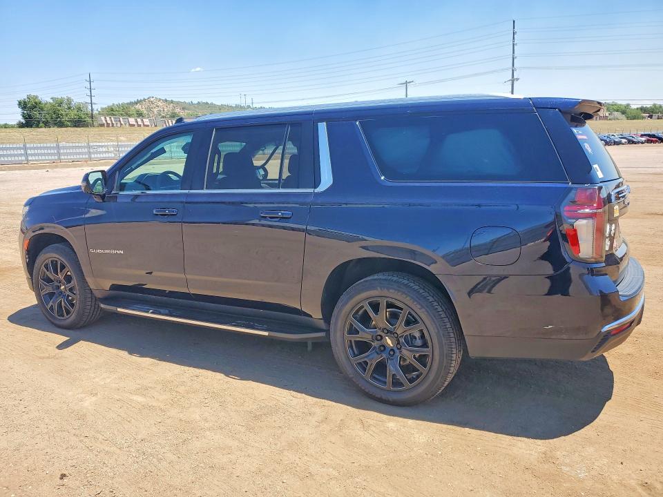 2021 Chevrolet Suburban VIN 1GNSKCKD8MR195231 COPART salvage auction — SIDE, CO - SALVAGE TITLE, sold $8,300 on 2026-07-29 (photo 2)