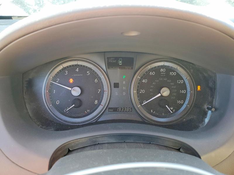 2007 Lexus Es 350 VIN JTHBJ46G572146392 COPART salvage auction — REAR END, WA - BILL OF SALE, sold $750 on 2026-07-31 (photo 9)