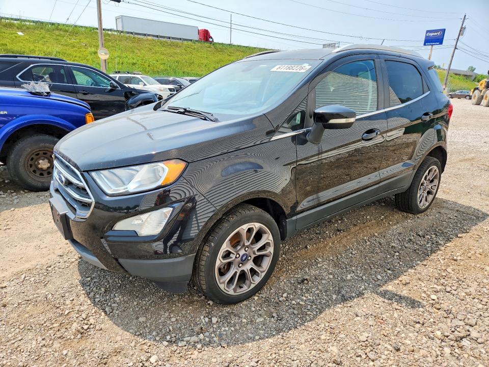 2020 Ford Ecosport VIN MAJ6S3KLXLC392670 COPART salvage auction — MECHANICAL, Salvage Title, sold $475 on 2026-07-29 (photo 1)