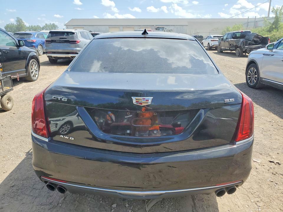 2017 Cadillac Ct6 VIN 1G6KD5RSXHU205444 COPART salvage auction — MINOR DENT/SCRATCHES, Mi - Dealer Only Clean Title, sold $6,100 on 2026-07-29 (photo 6)