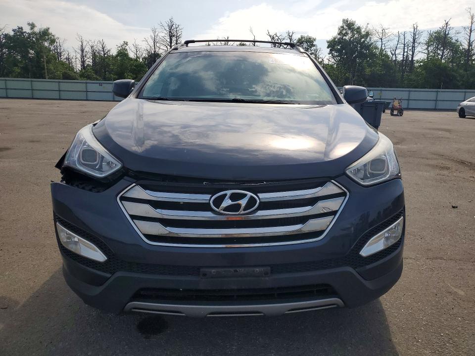 2013 Hyundai Santa fe VIN 5XYZUDLA4DG074450 COPART salvage auction — FRONT END, Ny - Mv-907A Salvage Certificate, sold $2,250 on 2026-07-22 (photo 5)