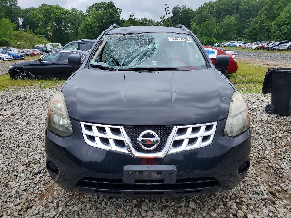 2014 Nissan Rogue VIN JN8AS5MV5EW704897 COPART salvage auction — ROOF, Ma - Cert Of Title-Reconstrctd Coll, sold $850 on 2026-07-15 (photo 5)