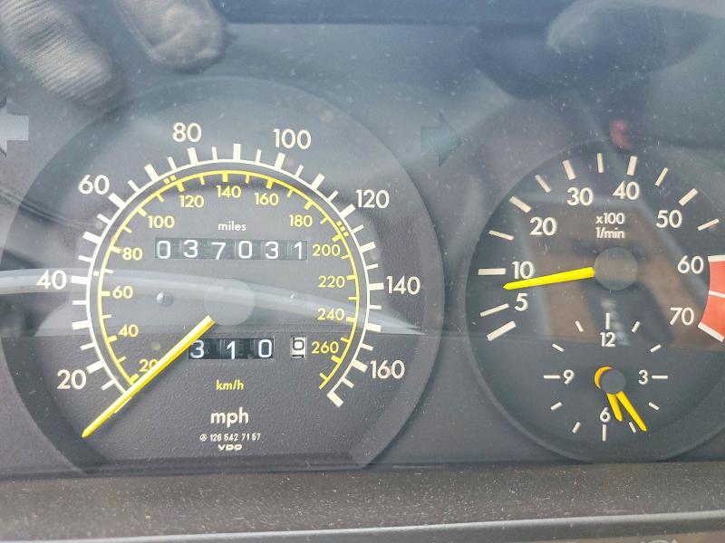 1988 Mercedes-benz 560 VIN WDBCA39D7JA398223 COPART salvage auction — REAR END, Ca - Salvage Certificate, sold $4,100 on 2026-07-13 (photo 9)