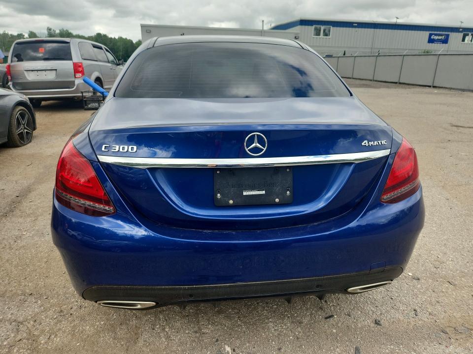 2020 Mercedes-benz C-klasse VIN 55SWF8EB2LU333564 COPART salvage auction — MECHANICAL, On - Permit No Brand - Unfit, sold $12,700 on 2026-07-30 (photo 6)