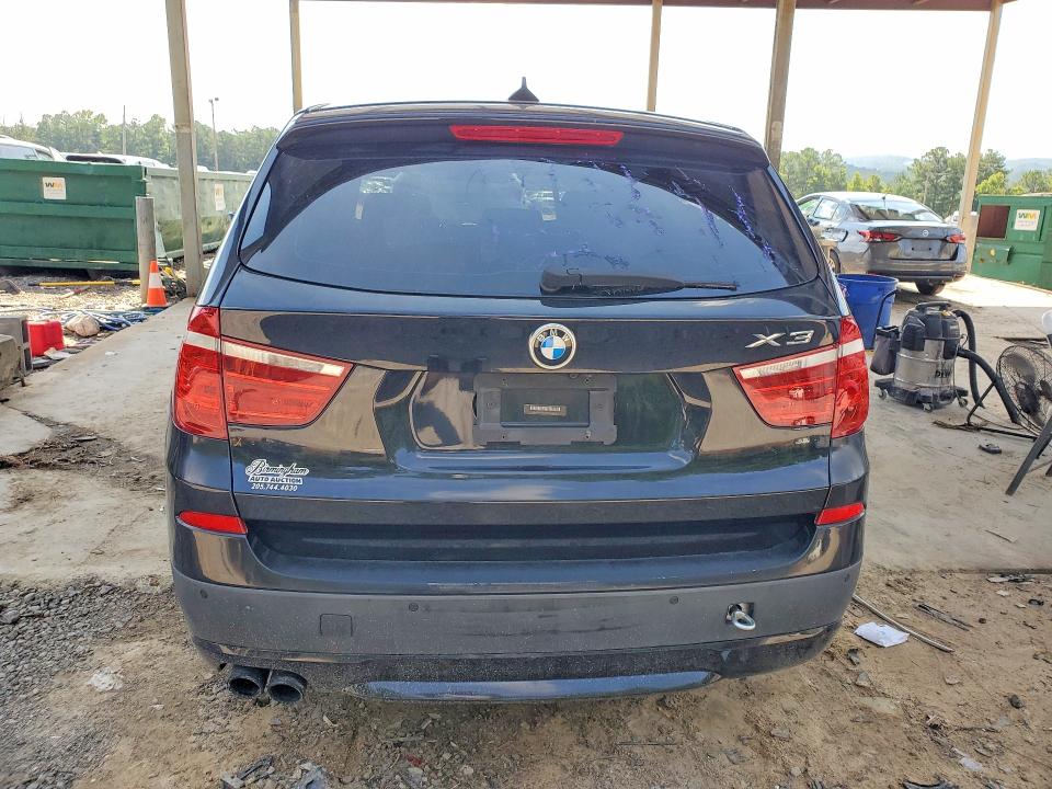 2013 BMW X3 VIN 5UXWX9C55D0A24206 COPART salvage auction — MECHANICAL, Al - Certificate Of Title (P), sold $2,650 on 2026-07-28 (photo 6)