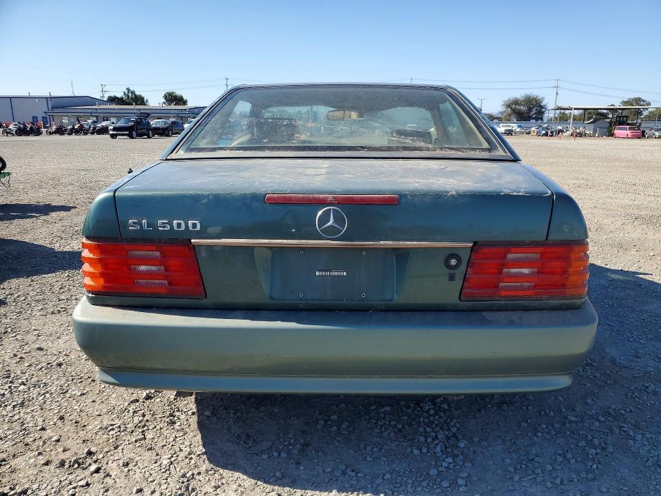 1994 Mercedes-benz Sl-class VIN WDBFA67E4RF101241 COPART salvage auction — FRONT END, Ca - Dis/Dlr/Exp Only Clean Title, sold $3,350 on 2026-07-31 (photo 6)