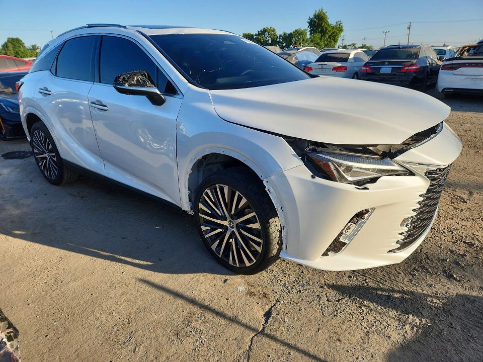 2025 Lexus Rx VIN JTJCHMAA0S2033170 COPART salvage auction — FRONT END, Ca - Salvage Certificate, sold $18,700 on 2026-07-23 (photo 4)
