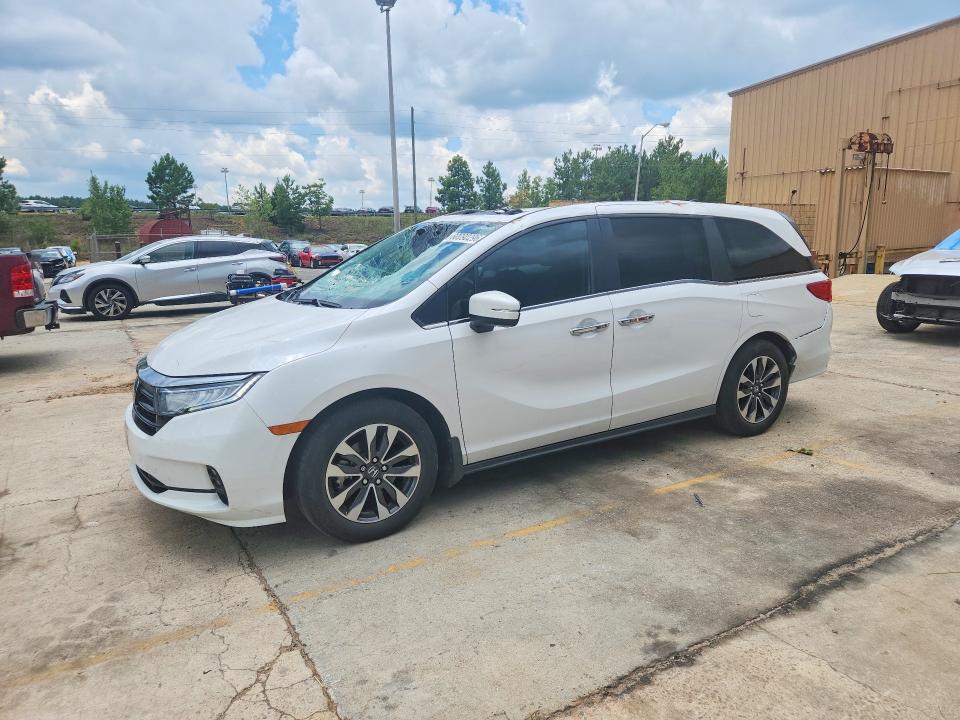 2024 Honda Odyssey VIN 5FNRL6H62RB010893 — COPART salvage auction photo