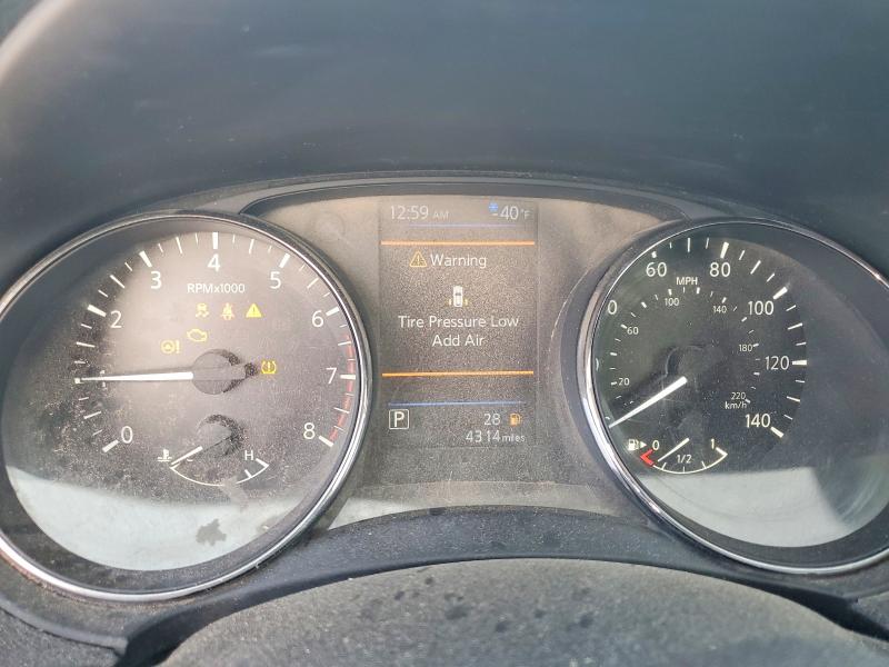 2020 Nissan Rogue VIN 5N1AT2MT2LC754334 COPART salvage auction — MINOR DENT/SCRATCHES, Fl - Certificate Of Title, sold $1,250 on 2026-07-22 (photo 9)