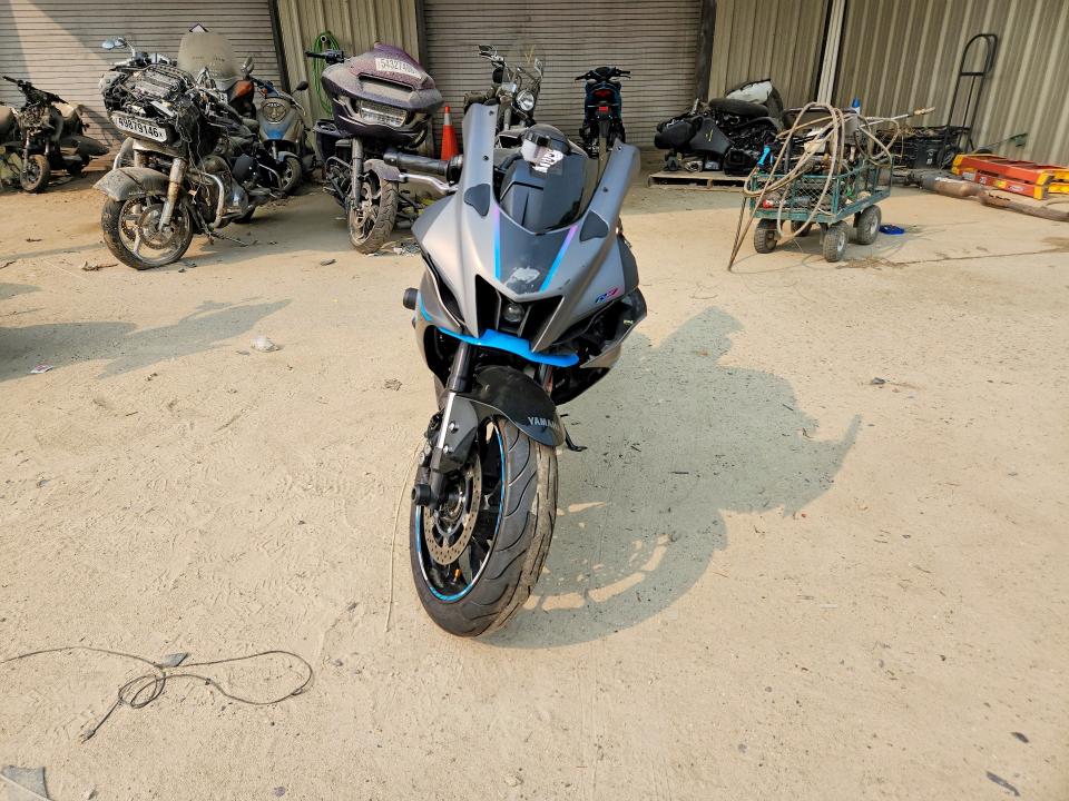 2024 Yamaha Yzfr7 VIN JYARM38E9RA009103 COPART salvage auction — SIDE, DE - SALVAGE CERTIFICATE (P), sold $2,100 on 2026-07-23 (photo 2)