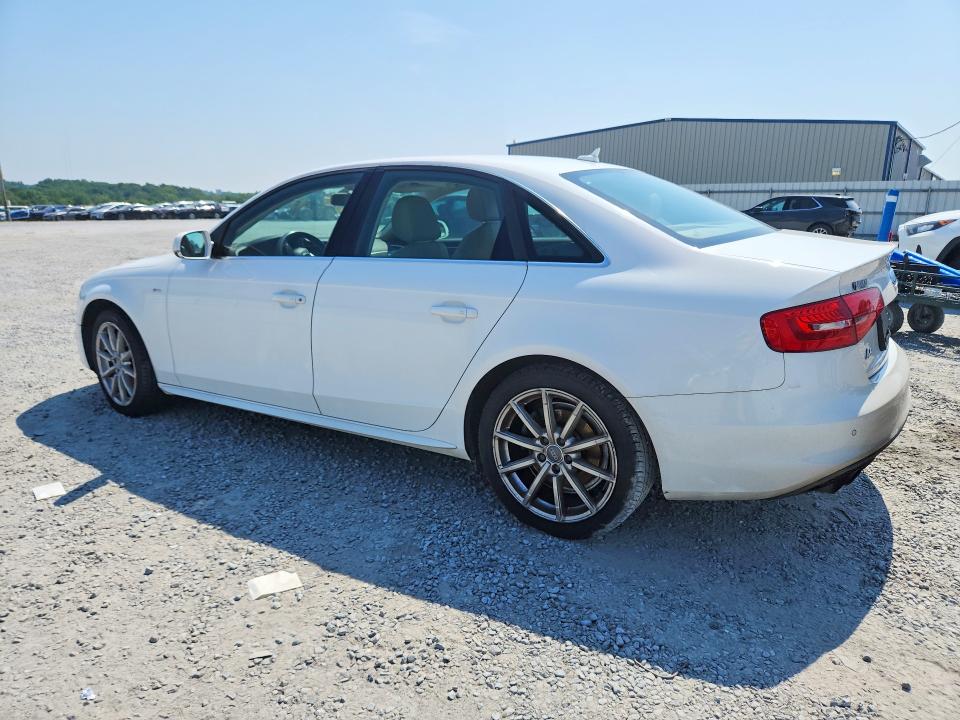 2014 Audi A4 VIN WAUFFAFL6EN025301 COPART salvage auction — MECHANICAL, Nc - Dealer Only Clean Title (P), sold $2,800 on 2026-07-21 (photo 2)