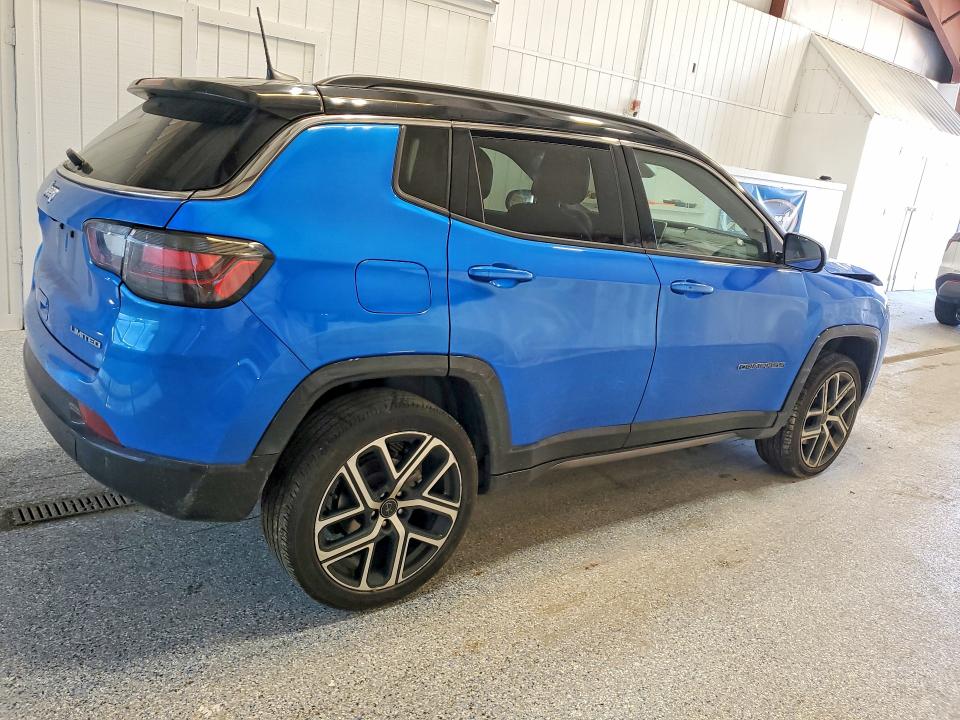 2025 Jeep Compass VIN 3C4NJDCNXST614240 COPART salvage auction — FRONT END, Mi - Certificate Of Title, sold $8,600 on 2026-07-27 (photo 3)