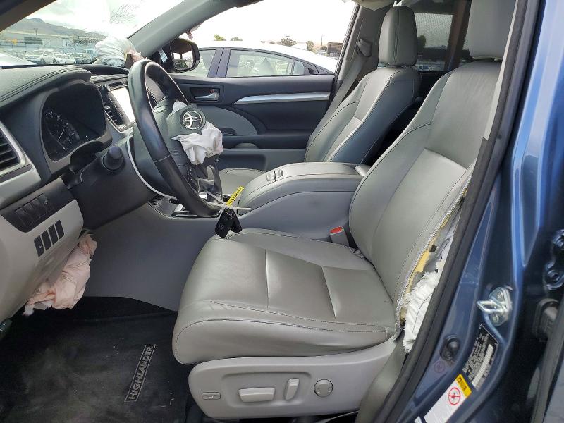 2015 Toyota Highlander VIN 5TDJKRFH9FS104122 COPART salvage auction — FRONT END, Salvage Title, sold $200 on 2026-07-30 (photo 7)