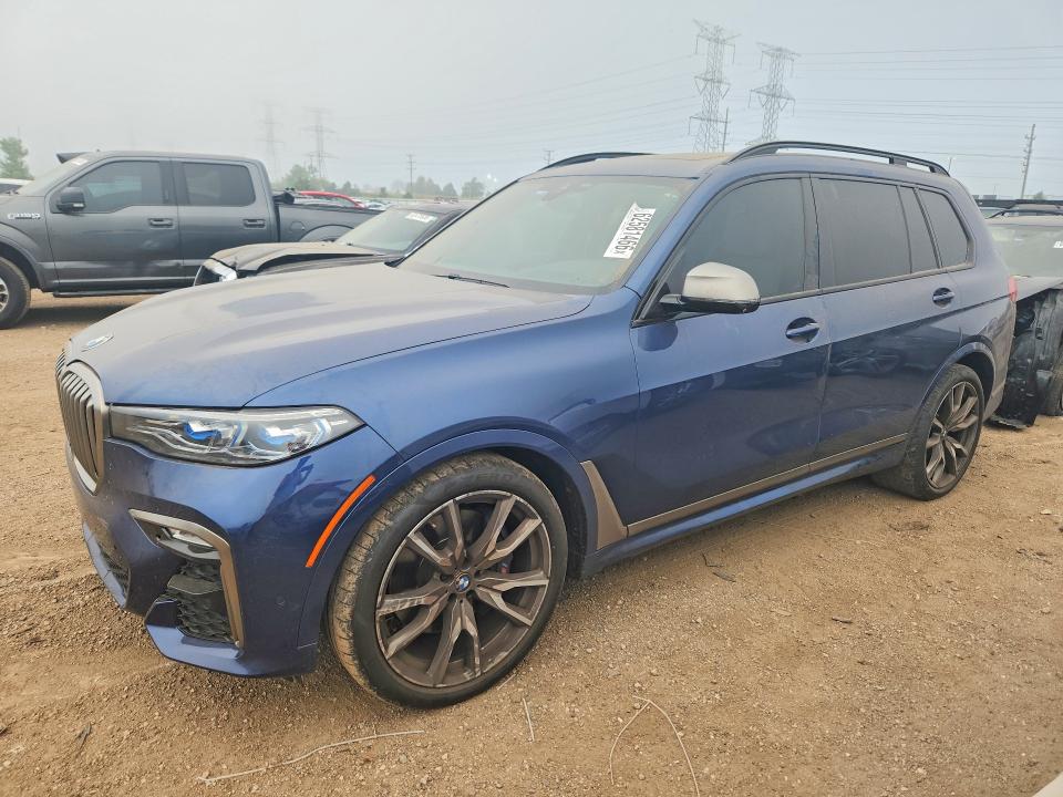 2021 BMW X7 VIN 5UXCX6C09M9E23783 — COPART salvage auction photo