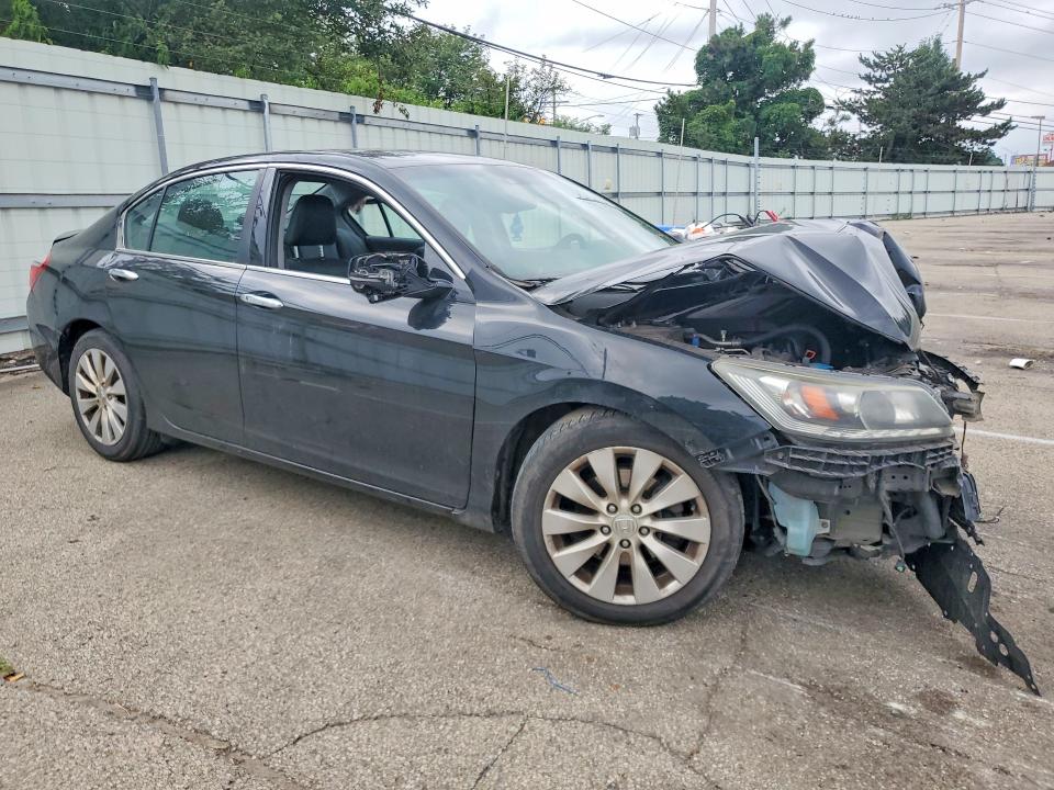 2013 Honda Accord VIN 1HGCR3F85DA033322 COPART salvage auction — FRONT END, Oh - Certificate Of Title, sold $425 on 2026-07-29 (photo 4)