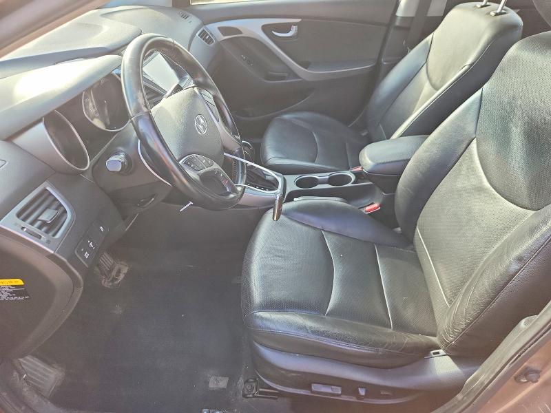 2014 Hyundai Elantra VIN KMHDH4AH3EU144188 COPART salvage auction — SIDE, Ab - Bos - Salvage, sold $1,350 on 2026-07-23 (photo 7)