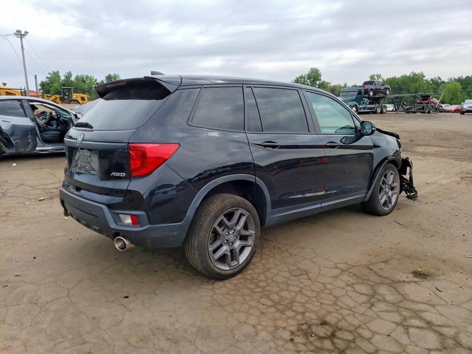 2023 Honda Passport VIN 5FNYF8H58PB043111 COPART salvage auction — FRONT END, Ct - Cert Of Title-Salvage, sold $4,100 on 2026-09-01 (photo 3)