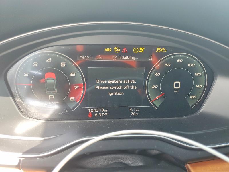 2021 Audi Q5 VIN WA1BAAFY5M2019351 COPART salvage auction — NORMAL WEAR, Id - Certificate Of Title, sold $5,400 on 2026-07-22 (photo 9)