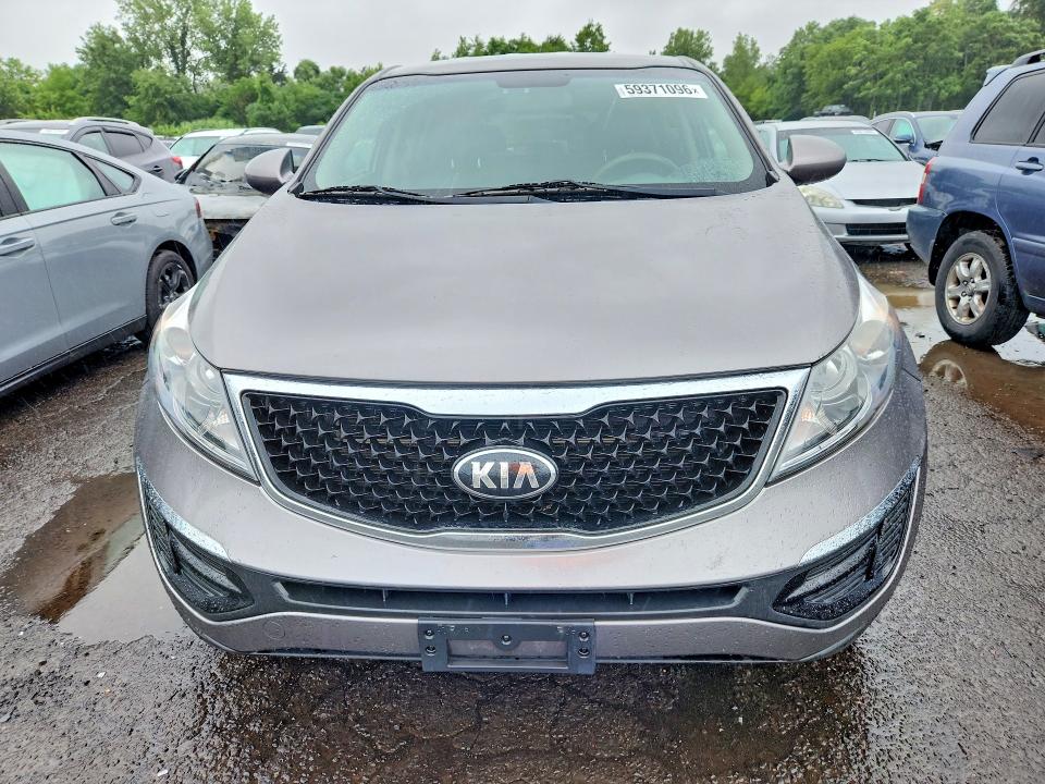 2014 Kia Sportage VIN KNDPBCAC8E7628017 COPART salvage auction — VANDALISM, Ct - Cert Of Title-Salvage, sold $1,475 on 2026-07-24 (photo 5)