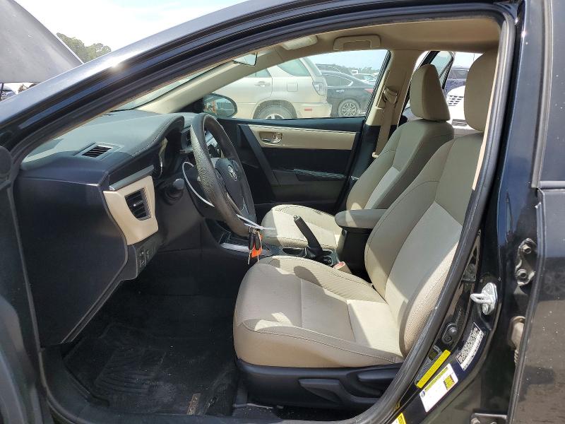 2014 Toyota Corolla VIN 5YFBURHE3EP097273 COPART salvage auction — FRONT END, Tx - Certificate Of Title, sold $2,300 on 2026-07-10 (photo 7)