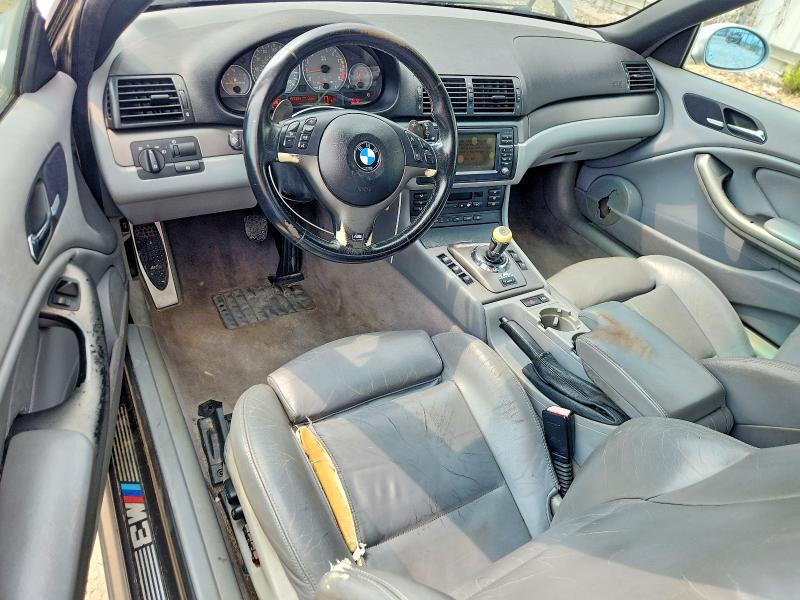 2003 BMW M3 VIN WBSBR93483PK00775 COPART salvage auction — MECHANICAL, Va - Certificate Of Title, sold $7,300 on 2026-08-04 (photo 8)