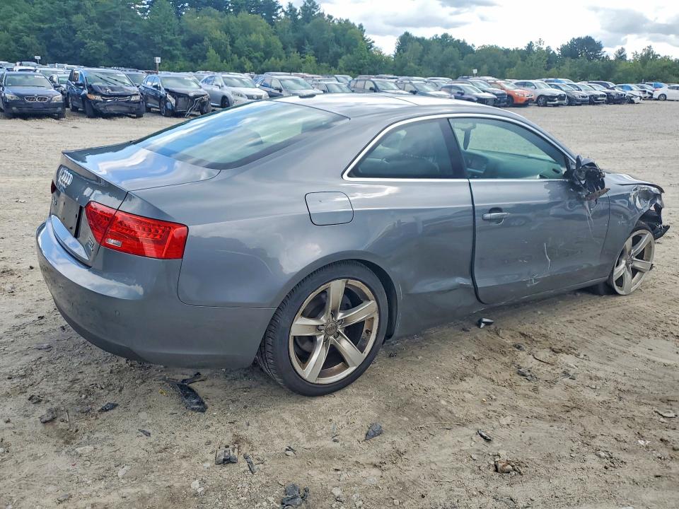2013 Audi A5 VIN WAULFAFR9DA077342 COPART salvage auction — FRONT END, Ri - Cert Of Title-Reconstructed Sa, sold $400 on 2026-08-03 (photo 3)