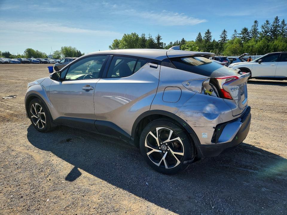 2019 Toyota C-hr VIN JTNKHMBX6K1038845 COPART salvage auction — REAR END, On - Permit Irrepairable, sold $4,050 on 2026-07-28 (photo 2)