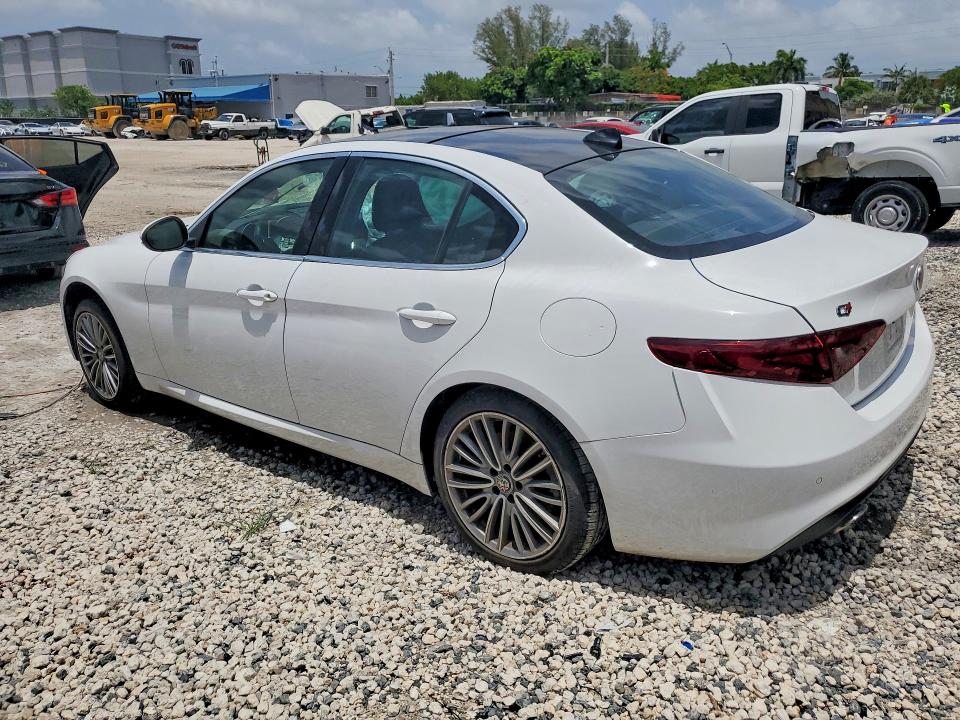 2020 Alfa romeo Giulia VIN ZARFANBN8L7629553 COPART salvage auction — UNDERCARRIAGE, Salvage Title, sold $1,400 on 2026-08-07 (photo 2)