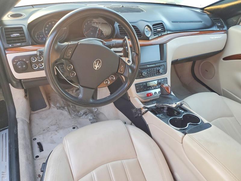 2011 Maserati Granturismo VIN ZAM45KMA4B0056491 COPART salvage auction — MINOR DENT/SCRATCHES, NC - NON PUBLIC CLEAN TITLE, sold $8,200 on 2026-07-17 (photo 8)