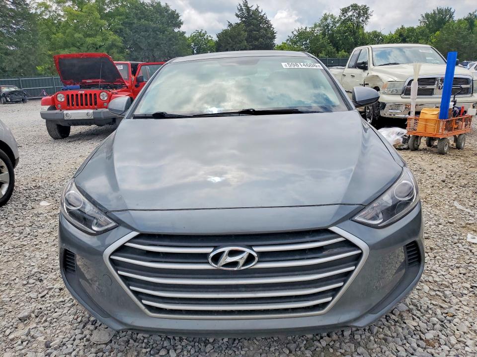 2018 Hyundai Elantra VIN KMHD84LF8JU499282 COPART salvage auction — MECHANICAL, Nc - Certificate Of Title (P), sold $1,300 on 2026-07-30 (photo 5)