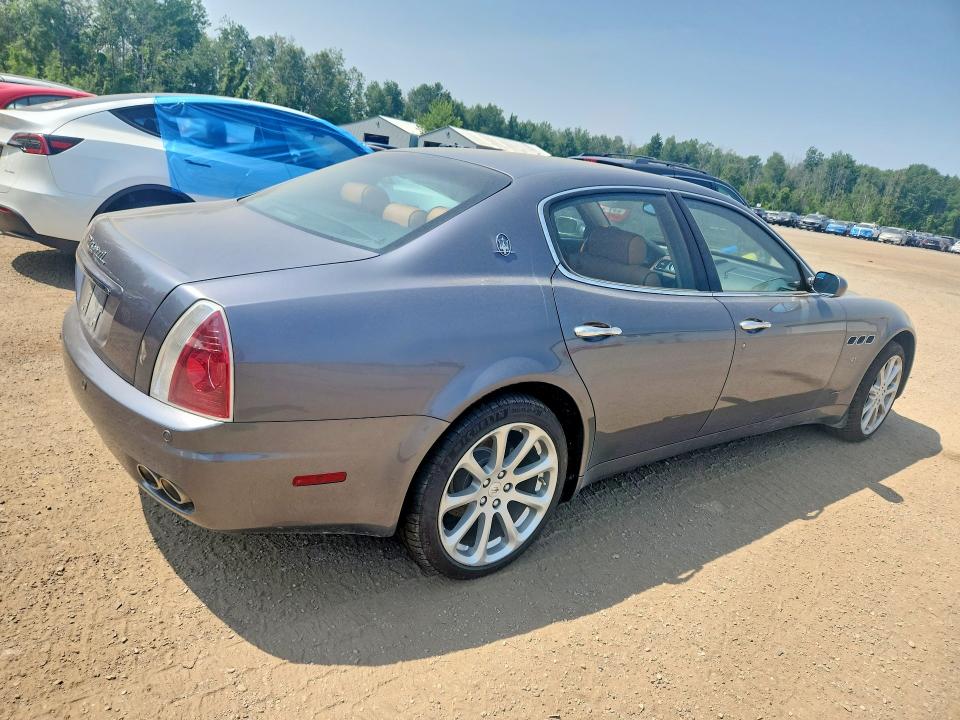 2006 Maserati Quattroporte VIN ZAMCE39A460024365 COPART salvage auction — MECHANICAL, On - Permit No Brand - Unfit, sold $525 on 2026-07-30 (photo 3)