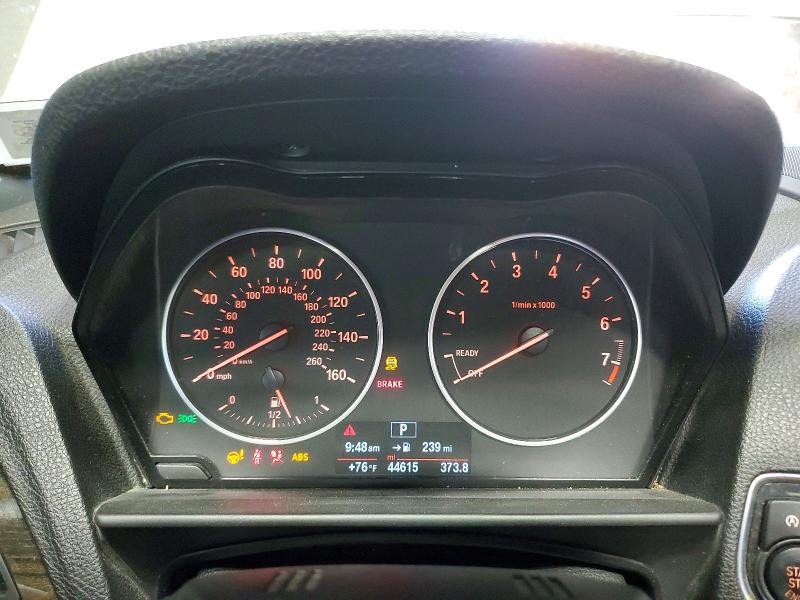 2015 BMW 2er VIN WBA1K7C53FV235497 COPART salvage auction — FRONT END, NY - MV-907A SALVAGE CERTIFICATE, sold $1,800 on 2026-07-27 (photo 9)