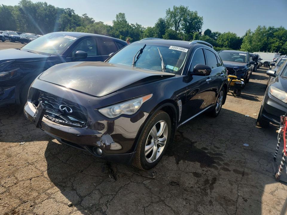 2009 Infiniti Fx35 VIN JNRAS18W99M156329 COPART salvage auction — FRONT END, NY - CERT OF TITLE-SALVAGE, sold $775 on 2026-07-17 (photo 1)