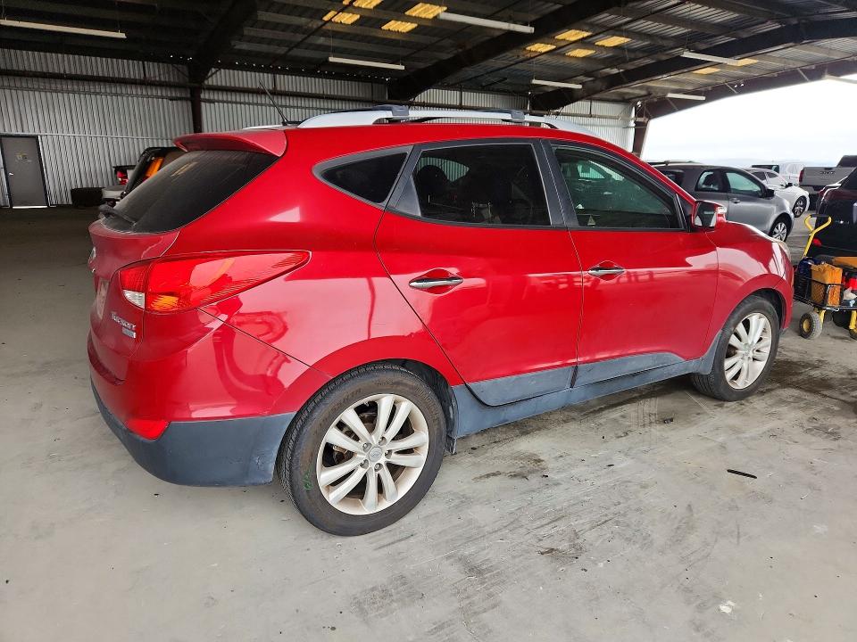 2011 Hyundai Tucson VIN KM8JU3AC9BU203916 COPART salvage auction — FRONT END, Ca - Salvage Certificate, sold $1,650 on 2026-07-30 (photo 3)