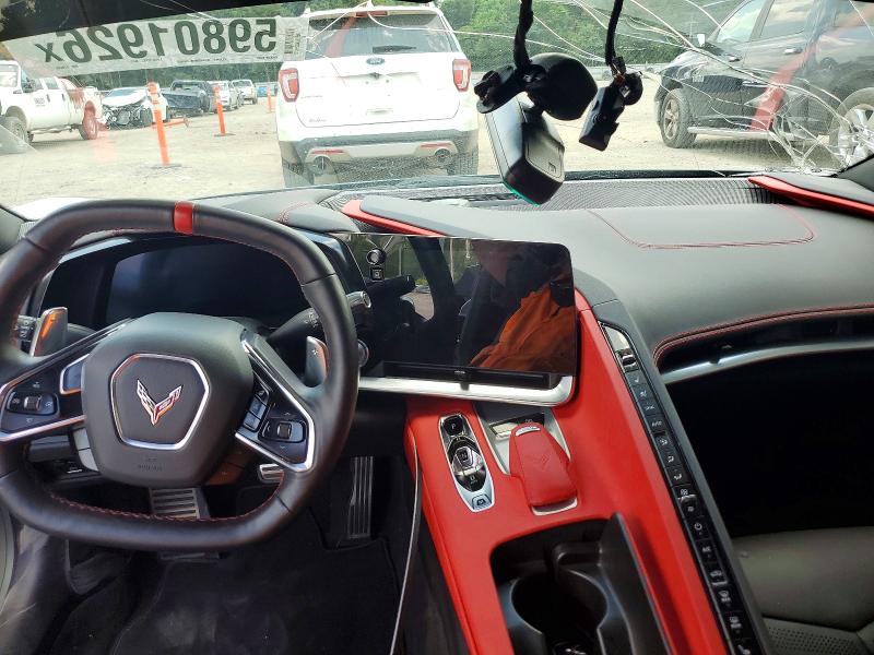 2022 Chevrolet Corvette VIN 1G1YB3D48N5114245 COPART salvage auction — FRONT END, La - Cert Of Title-Salvage, sold $37,750 on 2026-07-07 (photo 8)
