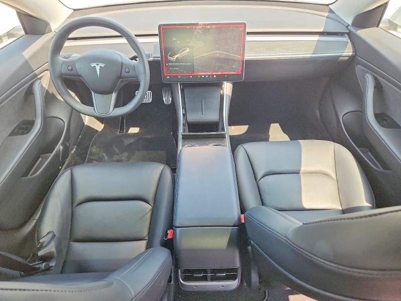 2020 Tesla VIN 5YJ3E1EBXLF735332 COPART salvage auction — SIDE, Mi - Certificate Of Title, sold $10,800 on 2026-07-30 (photo 8)