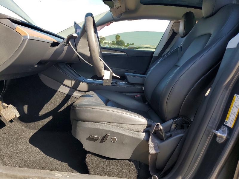 2023 Tesla Model y VIN 7SAYGDEE4PA113102 COPART salvage auction — FRONT END, Ca - Salvage Certificate, sold $8,100 on 2026-08-28 (photo 7)
