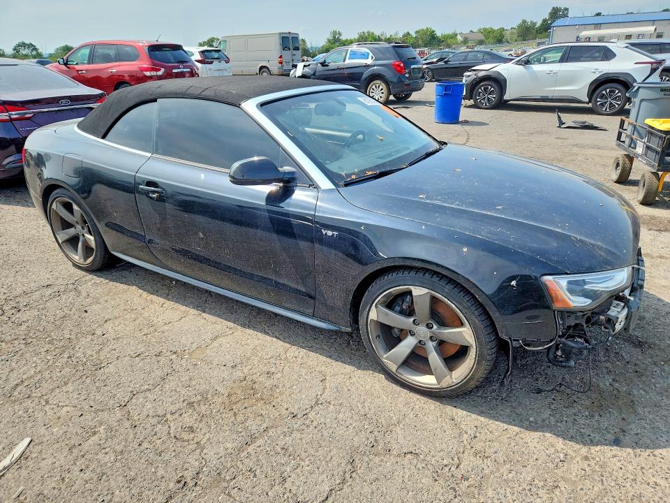 2016 Audi S5 VIN WAUC4AFH1GN009790 COPART salvage auction — FRONT END, Pa - Cert Of Title, sold $2,600 on 2026-07-24 (photo 4)