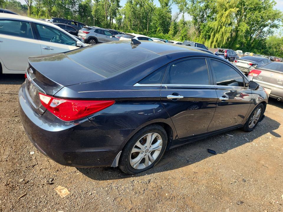2013 Hyundai Sonata VIN 5NPEC4AC3DH654206 COPART salvage auction — FRONT END, Ct - Cert Of Title-Salvage, sold $800 on 2026-07-17 (photo 3)