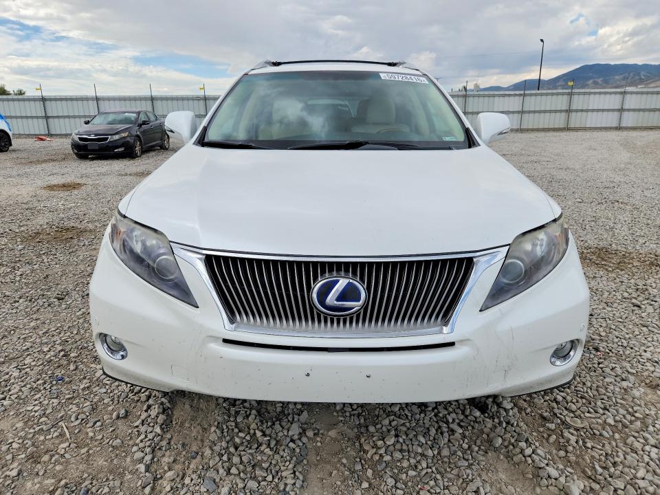 2011 Lexus Rx 450h VIN JTJBC1BA6B2033875 COPART salvage auction — MINOR DENT/SCRATCHES, UT - CERTIFICATE OF TITLE, sold $850 on 2026-07-10 (photo 5)
