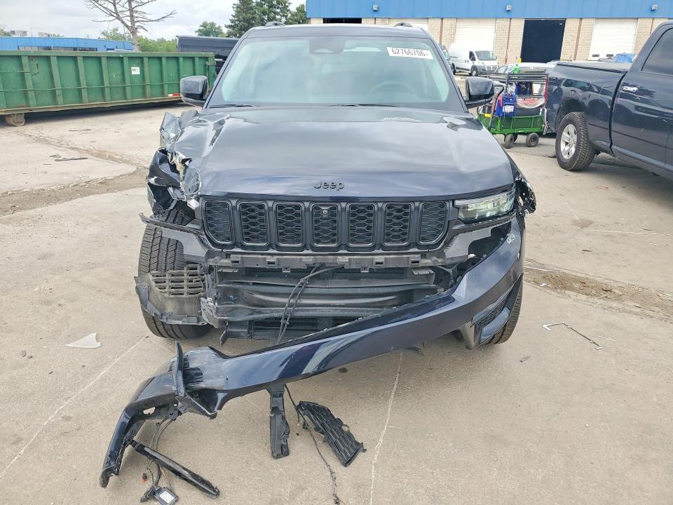 2024 Jeep Grand cherokee VIN 1C4RJHBG1RC683884 COPART salvage auction — REAR END, Mi - Cert Of Title-Salvage Vehicle, sold $11,600 on 2026-08-21 (photo 5)
