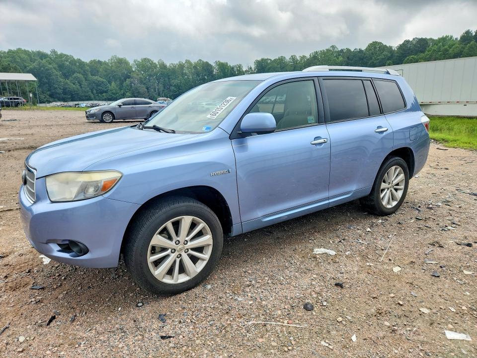 2008 Toyota Highlander VIN JTEEW41A082003950 COPART salvage auction — MECHANICAL, Va - Certificate Of Title, sold $1,100 on 2026-07-27 (photo 1)