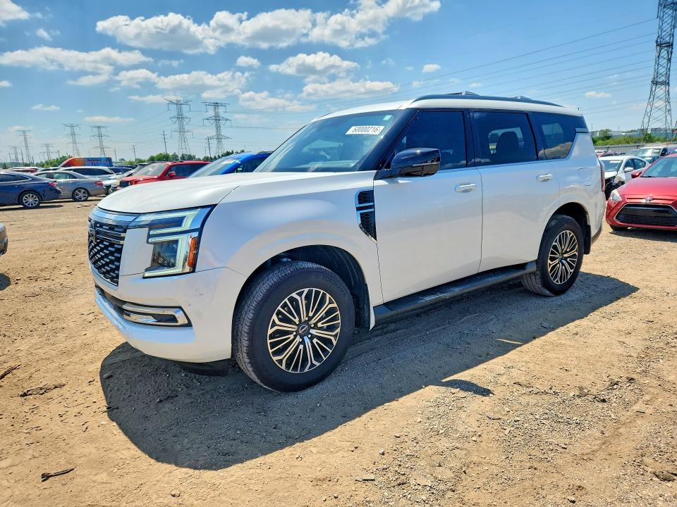2025 Nissan Armada VIN JN8AY3EB9S9101839 — COPART salvage auction photo