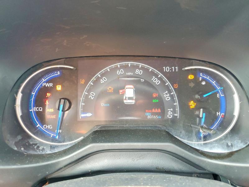 2024 Toyota Rav 4 VIN 2T3E6RFV5RW053054 COPART salvage auction — FRONT END, Pa - Certificate Of Salvage, sold $14,000 on 2026-07-30 (photo 9)