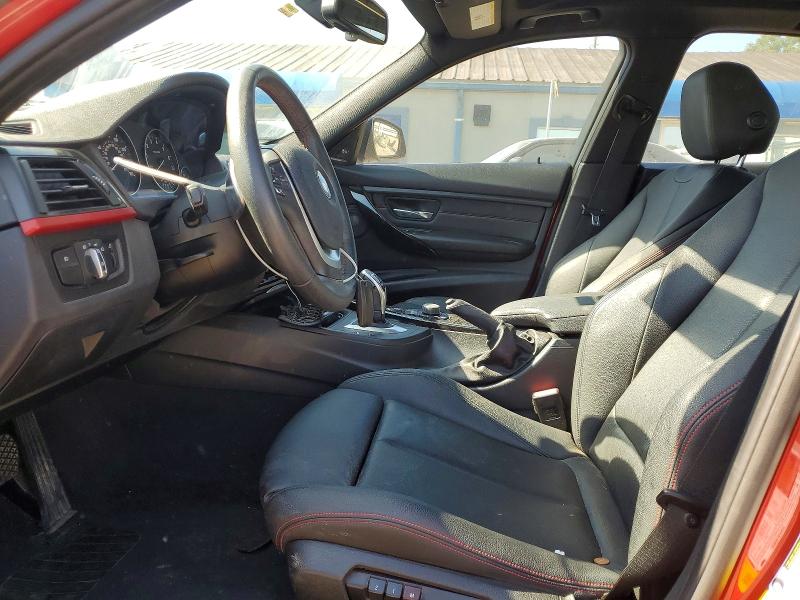 2014 BMW 3er VIN WBA3A5G51ENP29088 COPART salvage auction — HAIL, KS - CERT OF TITLE-SALVAGE, sold $850 on 2026-08-10 (photo 7)