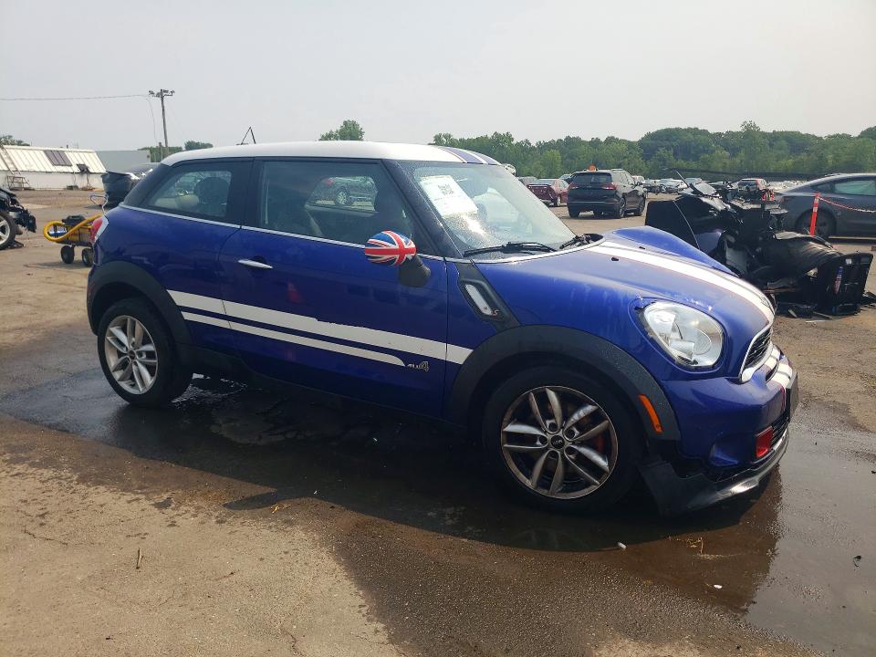 2013 Mini Cooper VIN WMWSS7C53DWN51946 COPART salvage auction — FRONT END, Ct - Cert Of Title-Salvage, sold $450 on 2026-07-28 (photo 4)